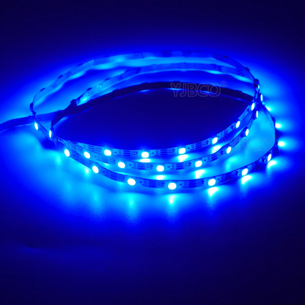 Гибкая светодиодная лента SK6812 5050 SMD 3535 RGB 1 м 5 в пост. Тока 4 мм/5 мм/7 мм IP30 60/144