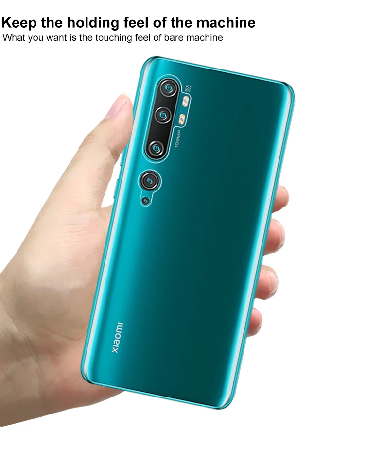 Imak Гидрогелевая пленка для Xiaomi Mi Note 10 Note10 Pro задняя Передняя Задняя Защитная Прозрачная Олеофобная пленка