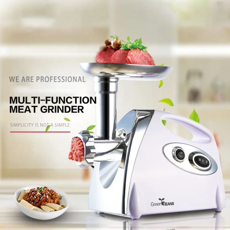 

Meat Grinder Household Electric Multi-Function Meat Twisting Machine Grinder Sausage Machine Kitchen Removable And Washable