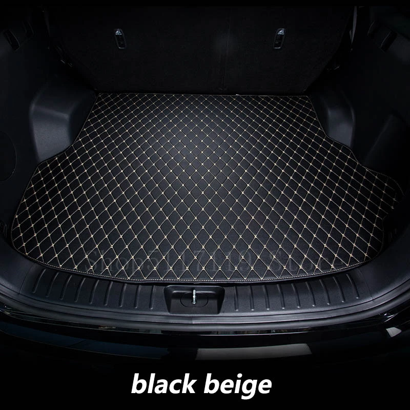 

For the Tesla X type cargo liner rear cargo pallet trunk mat artificial leather trunk mat