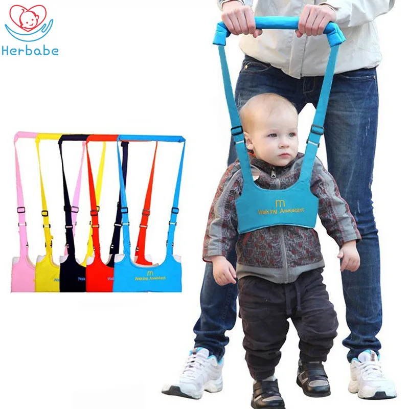 

Herbabe Baby Walker for Infant Toddler Soft Harness Assistant Backpack Leash for Child Kids Elastic Baby Learning Walking Belt