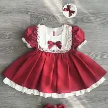 Emmababy рождественское Ночное для маленьких девочек одежда для детей вечерние фатиновое платье принцессы, платье на свадьбу, платье-пачка