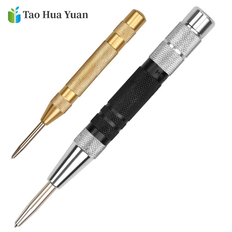 Tao Hua Yuan-punzón central automático superfuerte, herramienta de perforación de Metal, resorte ajustable, AA
