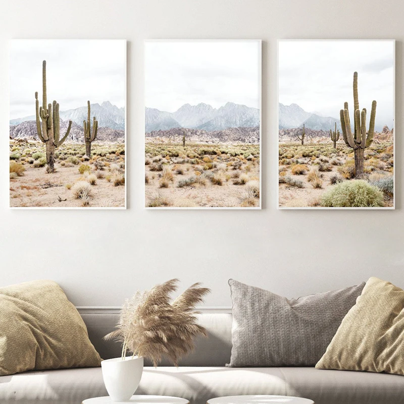 Desert Landscape Canvas Art Prints Wall Decor