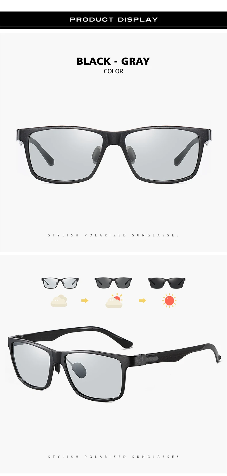 Top Carbon Fiber Polarized Sunglasses