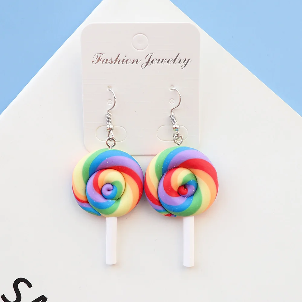 Butterfly Earrings Statement Earrings Resin Earrings Cotton Candy Swirls Collection Polymer Clay Earrings Dangle Earrings