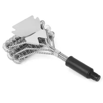 

35.6CM Grill Brush Scraper, Best BBQ Cleaner, Perfect Tools for All Grill Types, Including Weber, Ideal Barbecue Accessories