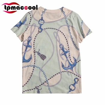 

Tpmaccool HIGH END round Neck Baby Cotton Printed Women's T-shirt 2020 Summer All-match Short Sleeve Casual Fashion Shirt tops
