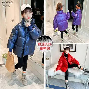 

NEW Down Jacket for Girl Boy Warm Child parka waterproof Coat Kid Thicken Outerwear Winter clothes Teenage 5-15 years snowsuit