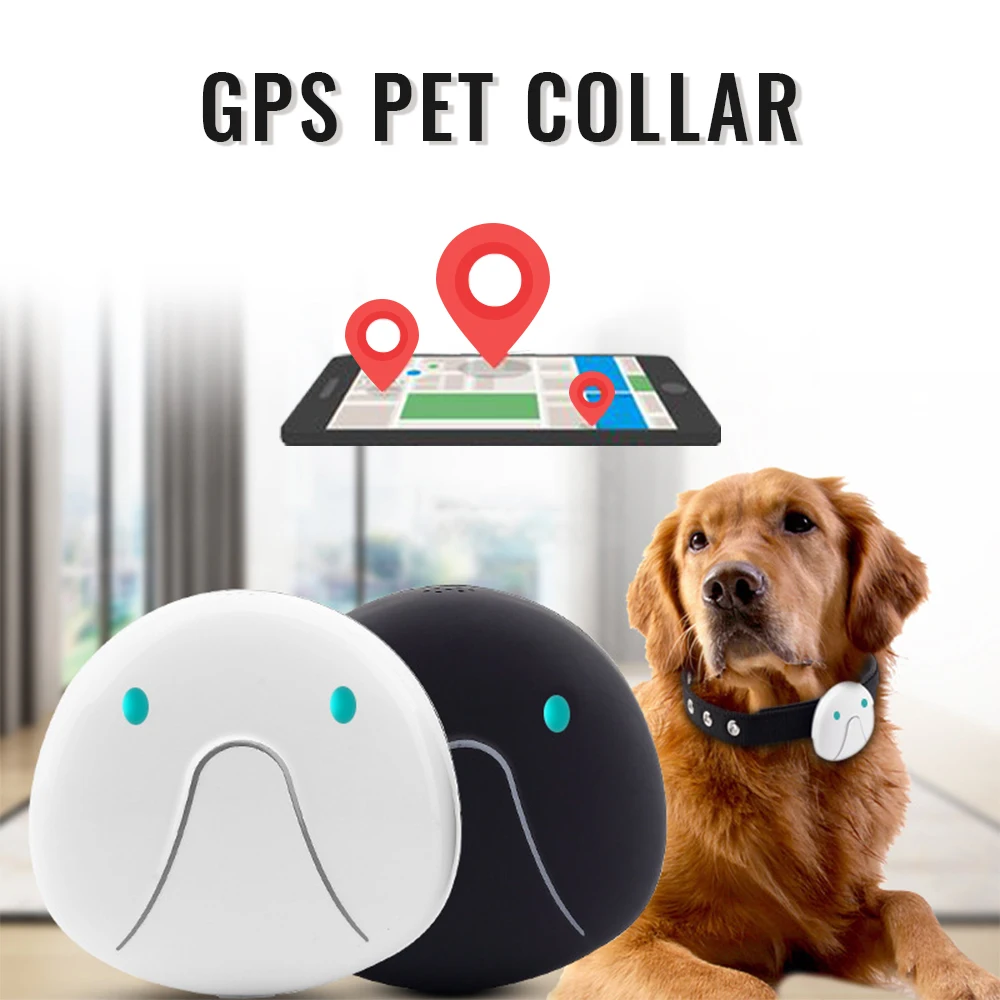 Gps трекер для домашних животных ошейник в режиме реального времени