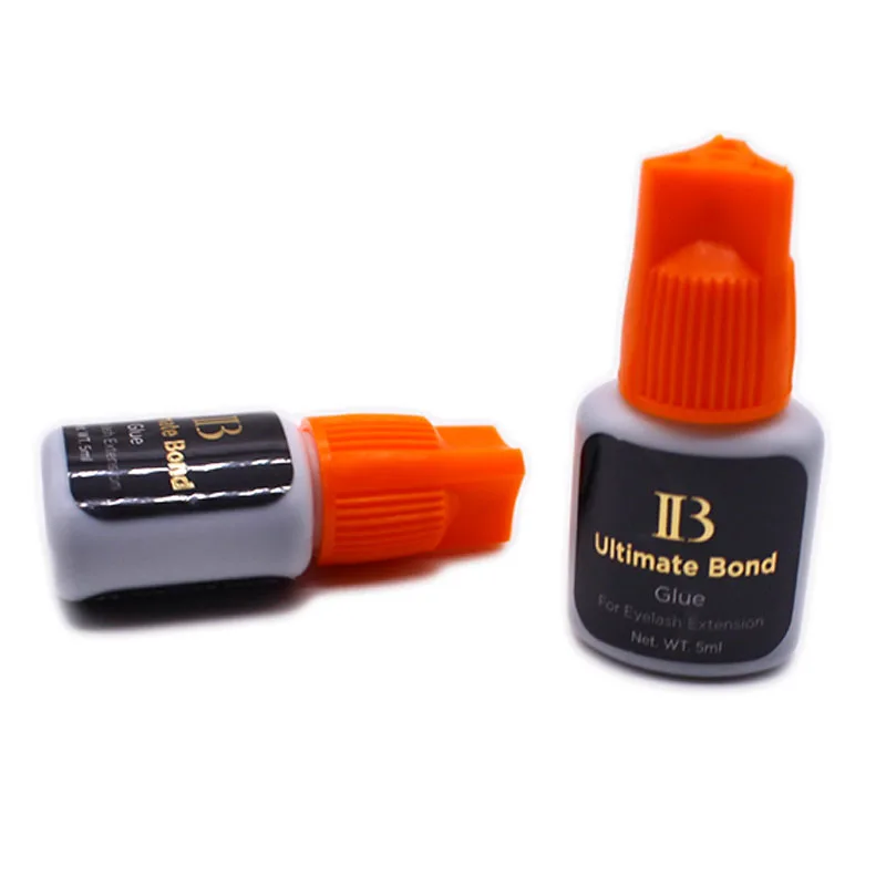 2 бутылки I Beauty Korea IB Ultimate Bond клей для наращивания отдельных ресниц с оранжевой
