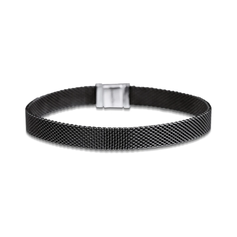 CKK браслет Reflexions Oxidised Mesh браслеты для женщин и мужчин Pulseira Feminina Masculina Pulseras Mujer moda серебро 925