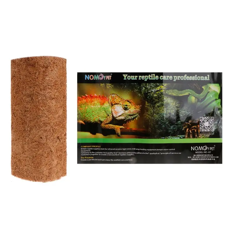 Reptile Pad Breathable Soft Mat Natural Habitat Reptiles Box Landscaping Cushion Y1AB