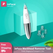 InFace инструмент для чистки угрей, уход за кожей, вакуумная машина для удаления прыщей и угрей, машина для очистки лица