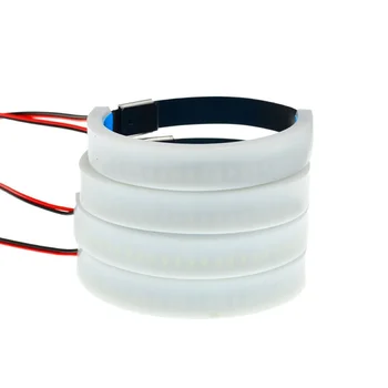 

Motorcycle Fork LED Turn Signal Strip Lights Kit Universal Cool Motor Lamp Amber Motorcycle Exterior Part