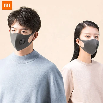 

YouPin Smartmi Mouth Face Mask PM2.5 Anti Dust Haze Breathing Mask 3D Structure Protective Face Cover Masks For XiaoMi