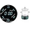 110V 220V 1.5L Household Electric Stew Pot Split Multi-Function Stewing Soup Bird's Nest Pot Electric Skillet Glass Health Pot 5