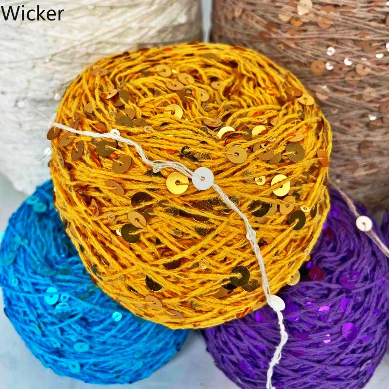 Sequin Cotton Yarn 3