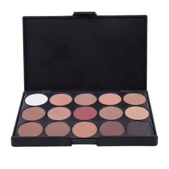 

UCANBE Brand Professional 15 Earth Colors Matte Eyeshadow Palette Pigments Makeup Shimmer Eye Shadow Powder Contour Cosmetic Set