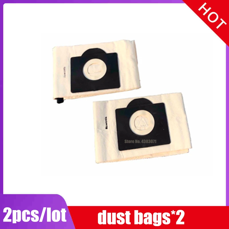 Washable Cloth Dust Bags for Karcher WD3 MV3 SE4001 A2299 K2201 F K2150