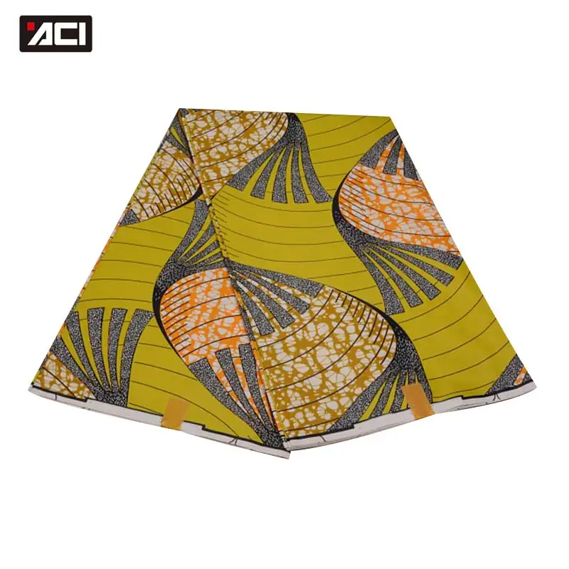 ACI Горячая африканская ткань Анкара 6 ярдов/шт Новая мода Нигерия восковые принты Tissu Africain батик ткань для вечерние платья