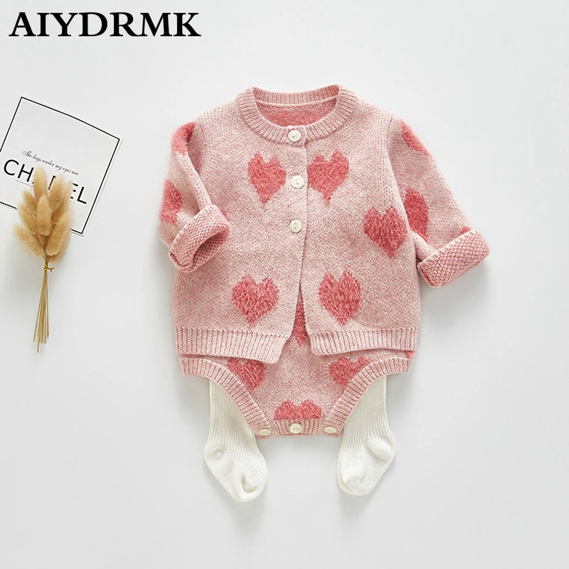 knitted baby girl clothes