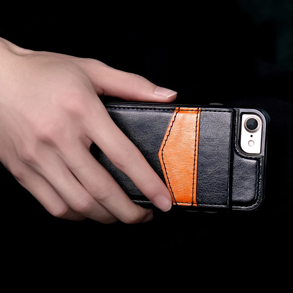 Kisscase за чехол на айфон 7 6 s 8 x айф Винтаж бумажник телефон Case Роскошные