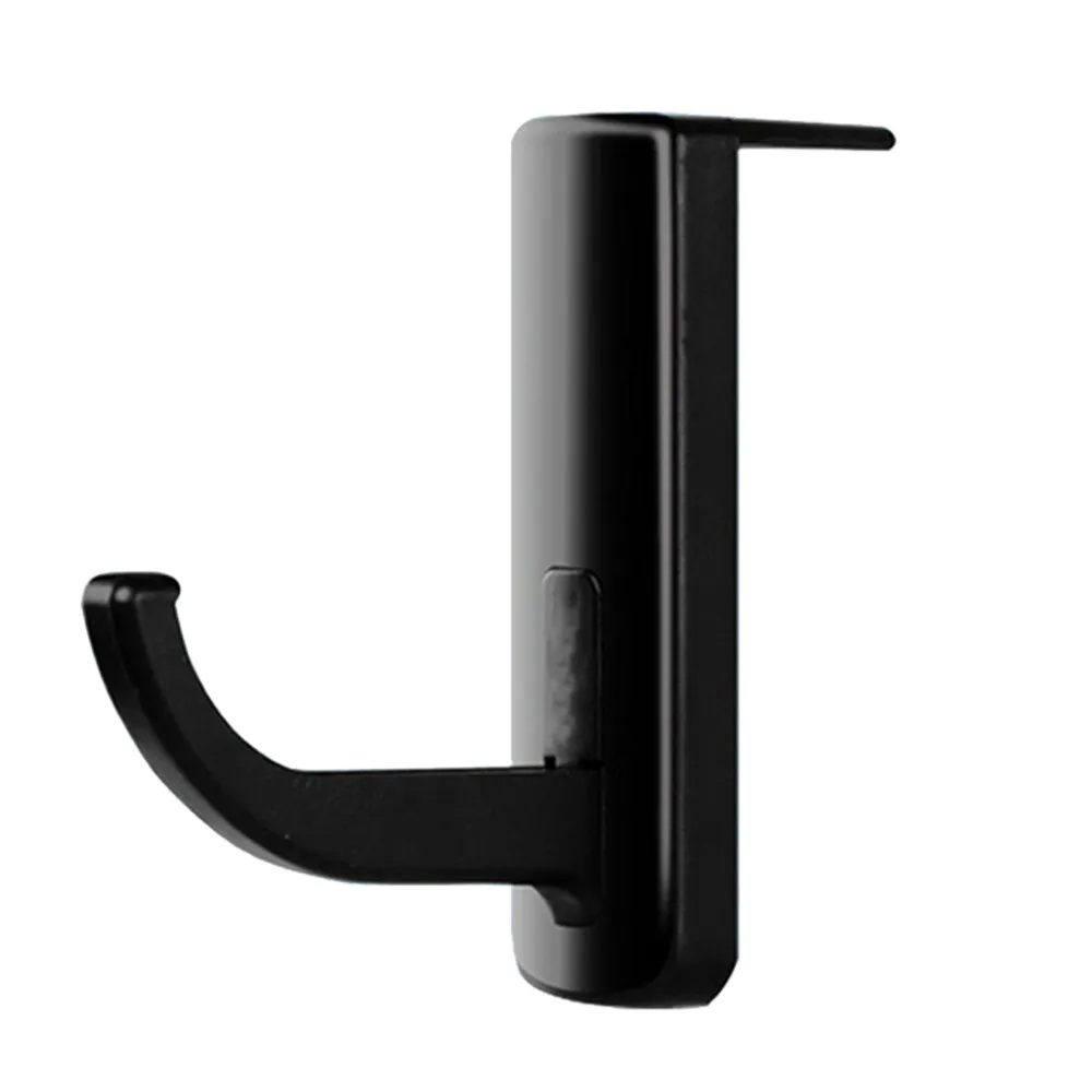 Binmer абсолютно новая и высококачественная универсальная подставка для наушников ушной крючок вешалка для наушников настенный крючок PC стойка для монитора - Цвет: Черный
