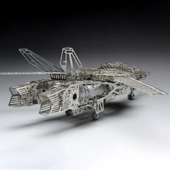 

1/72 MACROSS VF-15 Aircraft Model Kit Wing Movable Fighter Decoration 3D Metal Assembly Model