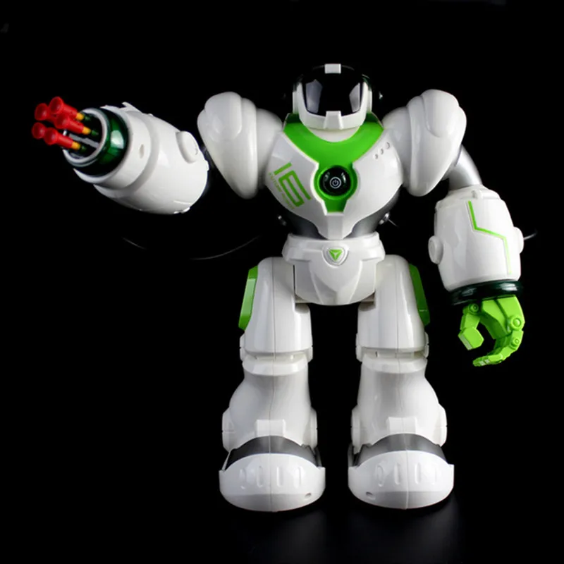 Intelligent Voice Control RC Battle Robot Remote control Robot Toy Dancing singing Launch Missiles RC Robot Toy Playing   gifts 3