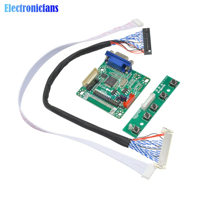 MT561-B MT6820-MD Универсальный LVDS lcd Montor экран универсальный драйвер привод плата 5 в 1"-42" Laptor компьютерный Модуль Запчасти DIY комплект