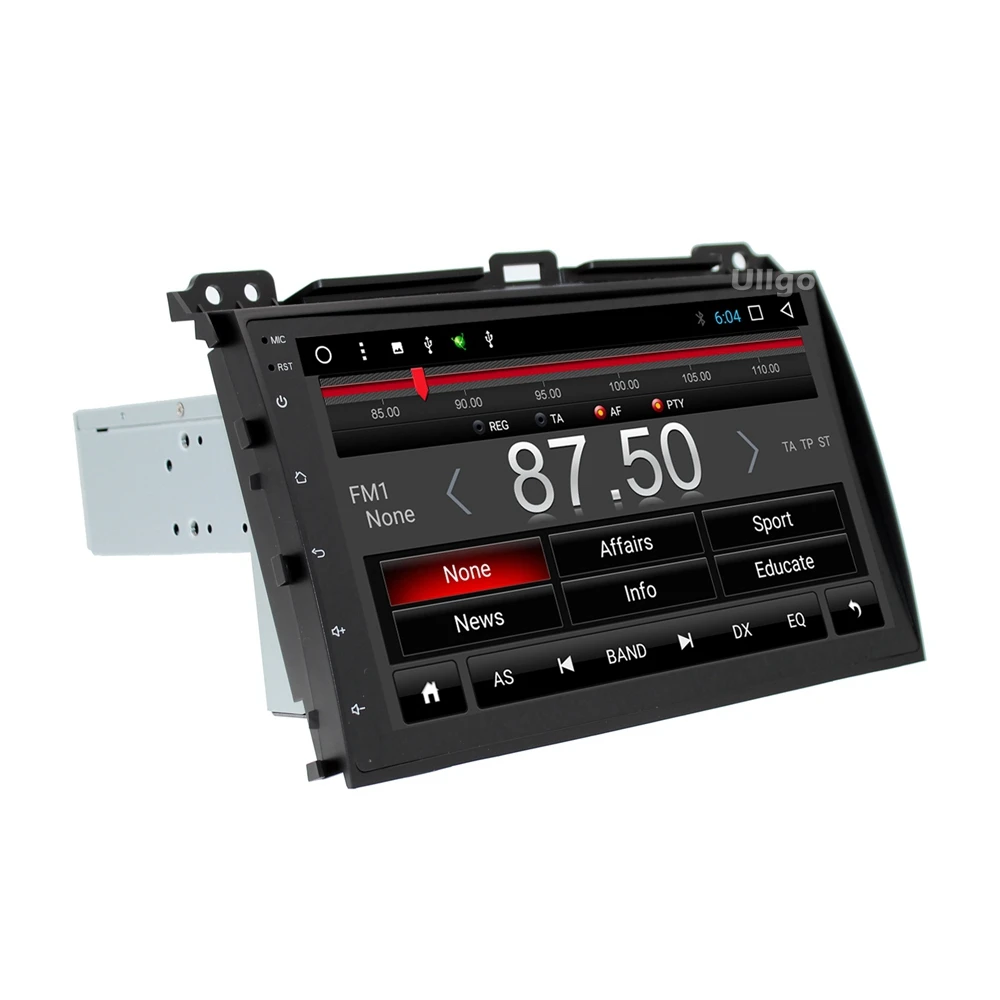 Android 8 1 автомобильный DVD GPS для Toyota Land Cruiser Prado 120 2002 2009 с Bluetooth Радио RDS Wifi Mirro link|car dvd