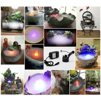 

Maker Water Fog Machine Color Changing Party Prop Halloween Mist Colorful Smoke Magic Fun Toy Accessories Fireworks