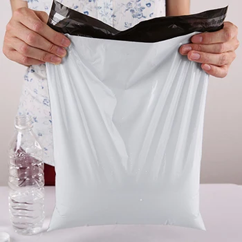 

100pcs/Lots White Courier Bag Express Envelope Storage Bags Mail Bag Mailing Bags Self Adhesive Seal Plastic Packaging Pouch