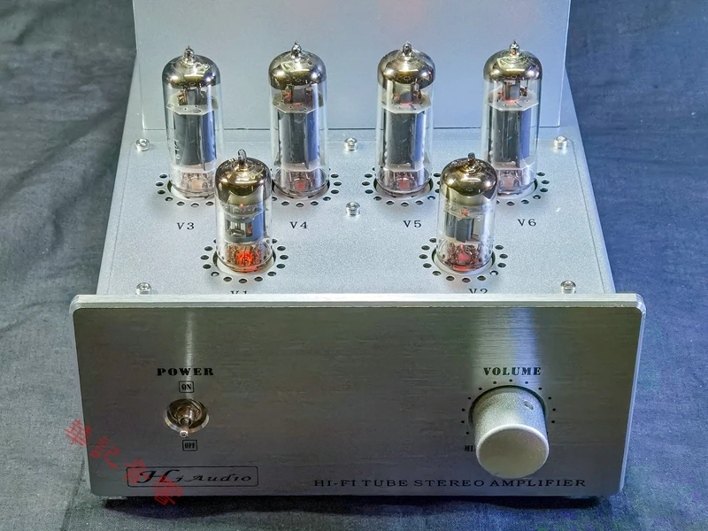 2022 Latest arrival Tube tube amplifier power amplifier 6F2+6P1 2*10W stereo push-pull combined tube amplifier 8Ω4Ω 115V/230V antenna amplifier