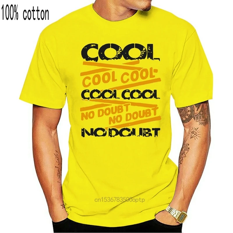 Brooklyn Nine 99 Cool No Doubt Funny TV Show New Mens White T Shirt Fashion Men'S T-Shirt | Женская одежда