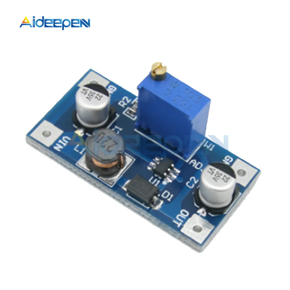 SX1308 2A DC-DC повышающий преобразователь напряжения питания постоянного тока 2 в-24 в