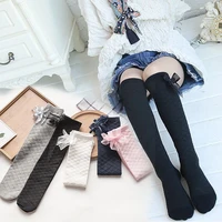 Children long socks Girls spring autumn stockings mosquito proof stockings children's knee high stockings Princess toddler socks 1