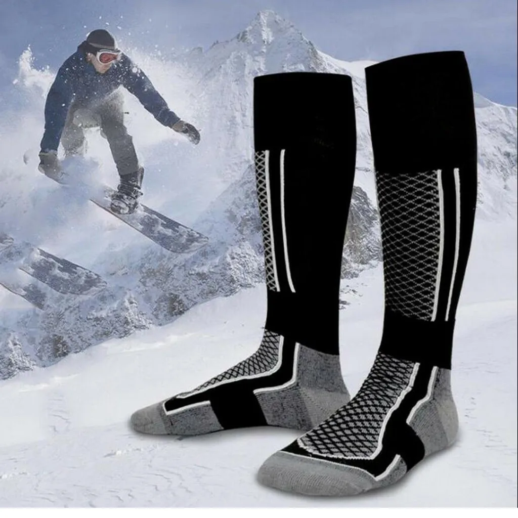 Носки унисекс мужские женские зимние теплые для походов лыж спорта на открытом
