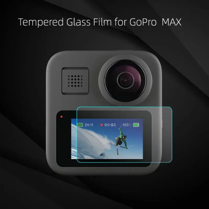 Защитная пленка для экрана+ Защитная пленка для объектива GoPro Hero 8 Black GoPro Max пленка из закаленного стекла для экшн-камеры Gopro 8
