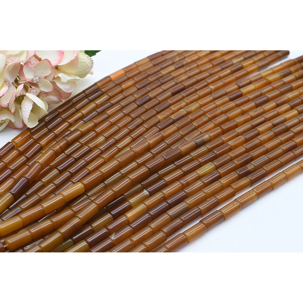 16x8mm Natural Smooth Aventurine Columnar shape stone Beads For DIY necklace bracelet jewelry make 15 