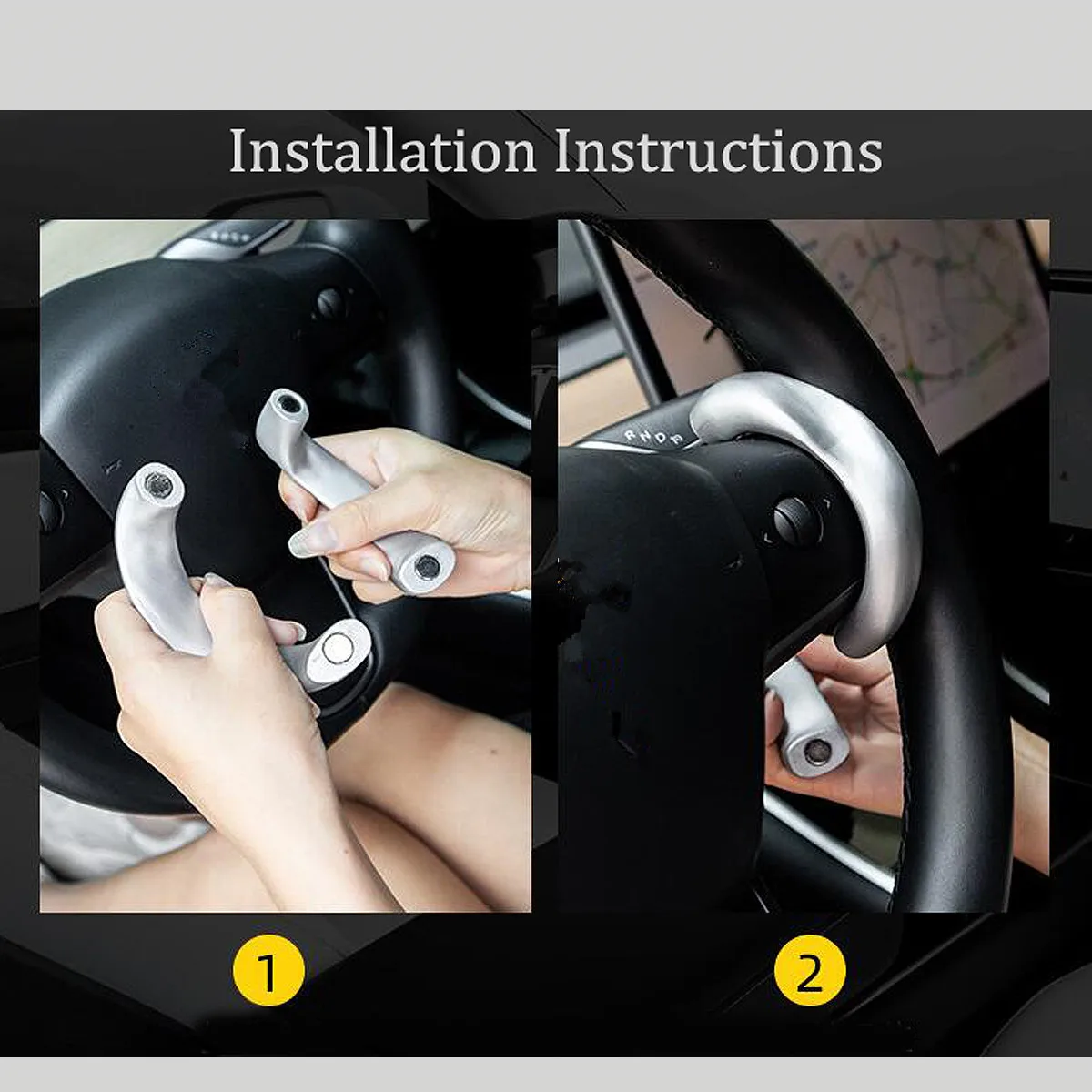 Car Steering Wheel Booster For Tesla Model 3 S X Y