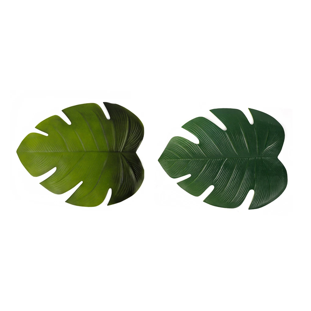 EVA изоляционный коврик имитация скатерти лист форма листа тропический ладонь коврик стол кухонные аксессуары