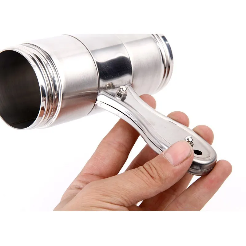 Manual Noodle Maker Press Pasta Machine Crank Cutter Fruits Juicer Cookware with 5 Pressing Moulds Making Spaghetti Kitchenware