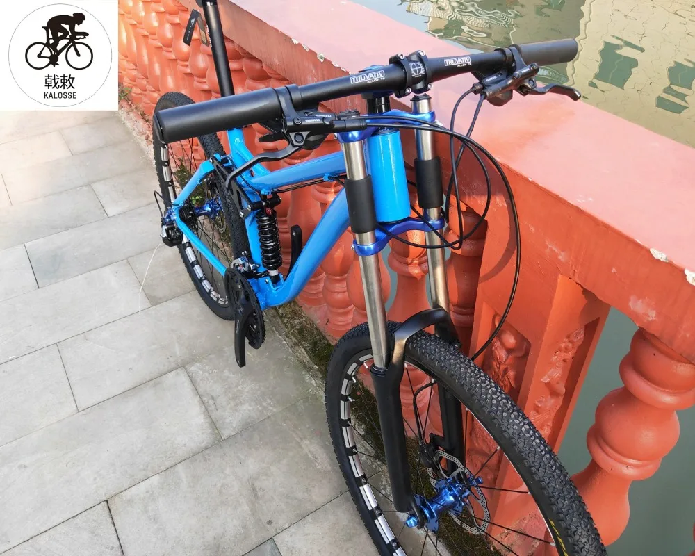 Clearance Hydraulic brakes  27speed Full suspension   bicicleta mountain bike 27.5X17inch  mountain bicycle 4