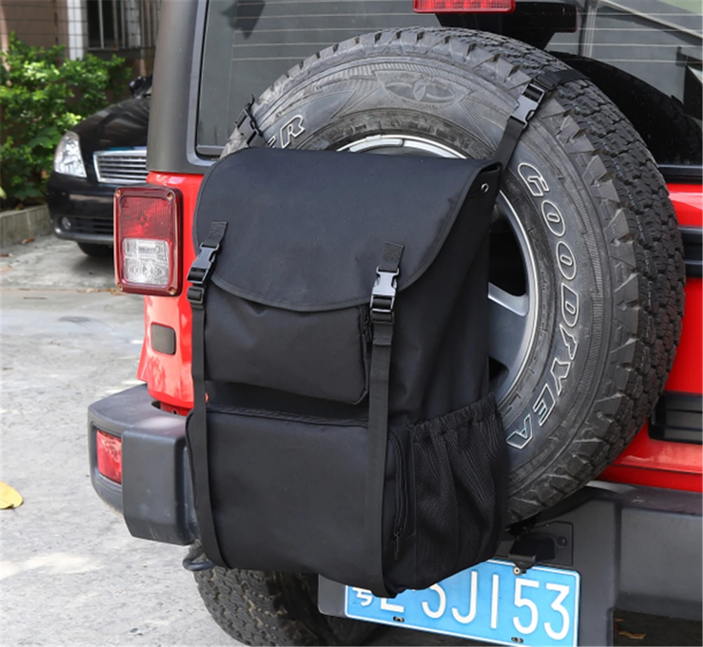 Сумка для хранения запасных шин Jeep Wrangler JK YJ TJ JL 1997 2018 2019 JT 2020 2021|Хромирование| |
