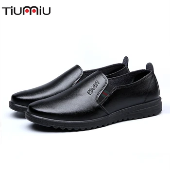 

Non-slip Leather Shoes Hotel Work Kitchen Business Horeca Reposteria Jaket Men Restaurant Coffee Shop Barbers Dessert Milktea