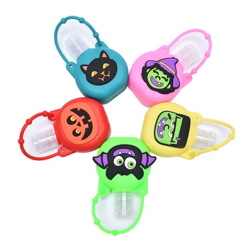 

1pcs Mini Hand Sanitizer Holder Hangable Liquid Soap Dispenser Containers Travel Portable Safe Gel Holder For Kids