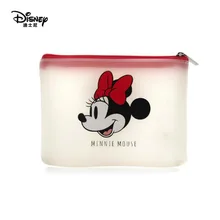1 шт. disney Микки Минни Маус портативный желе портмоне многофункциональная сумка для хранения карандашей мультяшный кошелек Сумочка пенал