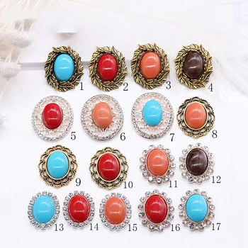 

Gorgeous Turk Retro Ancient Bronze Metal 10pcs Accessories Decoration Jewelry Material Anti-stone DIY Craft Creative Production